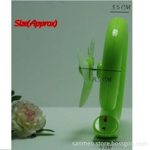 New Listing "E" Style Mini Desktop USB Rechargeable Cool Fans